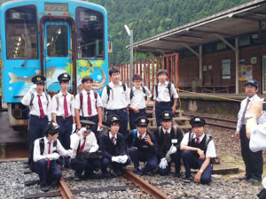 錦川鉄道NT3000型列車運転体験
